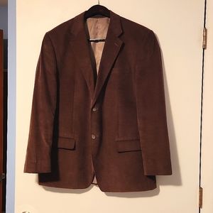 Calvin Klein Men's Brown Corduroy Blazer size 46R